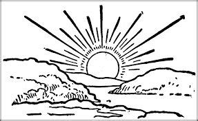 Image result for sunrise line art | Sunrise art, Sunrise drawing, Sunrise tattoo