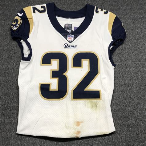 LONDON GAMES - RAMS TROY HILL GAME WORN RAMS JERSEY (OCTOBER 22, 2017) SIZE 38 | The official ...