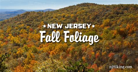 New Jersey Fall Foliage | njHiking.com