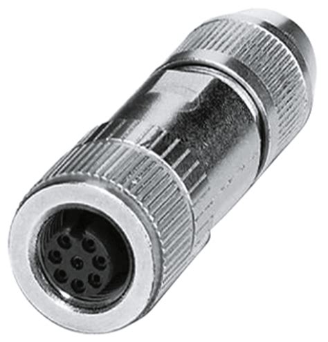 BALLUFF BKS-S115-00, M12 8-Pin Female Connector | BKS-S115-00 ...