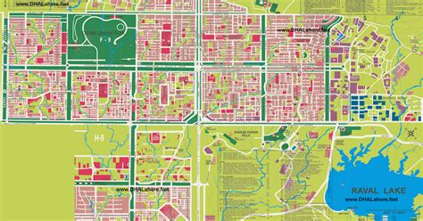 City Map of Islamabad - Rawalpindi