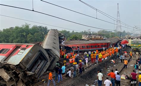 First Train Runs From Accident-Affected Section In Odisha's Balasore