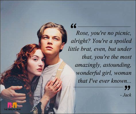 Titanic Love Quotes - 11 Best Ones From The Classic | Titanic movie quotes, Romantic movie ...