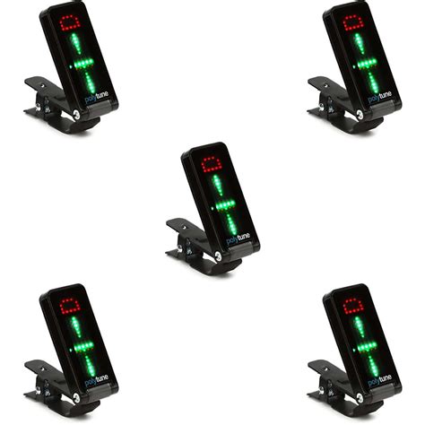 TC Electronic PolyTune Clip Black Clip-on Polyphonic Tuner | Reverb