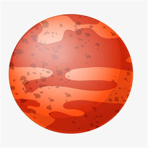 Hand-painted red planet PNG and Clipart | Letterhead design, Hand ...