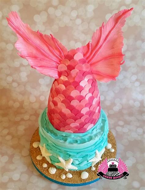 Mermaid Tail - Cake by Cakes ROCK!!! - CakesDecor