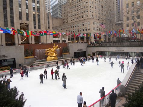 Rockefeller Center Ice Skating Rink | New york city, Rockefeller center ice skating, Nyc