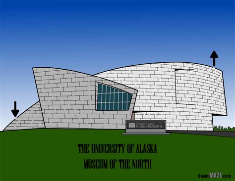 The University of Alaska Museum of the North Maze — Do you maze?