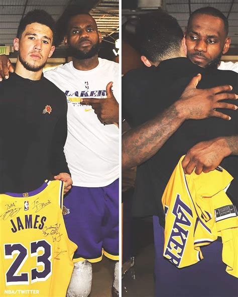 LEBRON JAMES GAVE DEVIN BOOKER HIS JERSEY AFTER GAME 6 | 2021 NBA PLAYOFFS | Devin booker ...