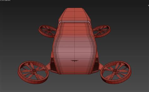 Car Copter Model - TurboSquid 1332697