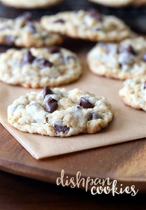 Dishpan Cookies | Easy Chocolate Chip Cookies Recipe