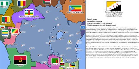 The Central African Federation (based on GeoFacts' Future World Borders Series) : r/imaginarymaps