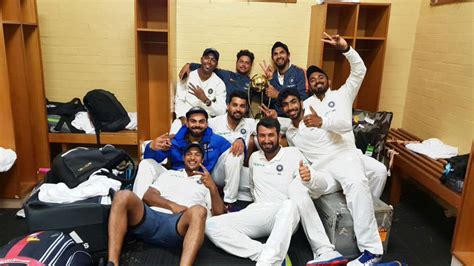 Watch: Epic celebrations of Team India after historic win vs Australia | Cricket News | Zee News