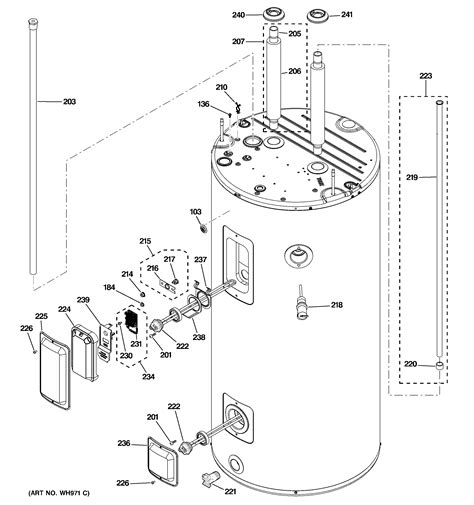 Ge Gas Water Heater Parts Diagram - General Wiring Diagram