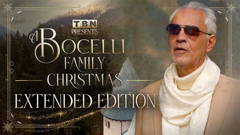 Andrea Bocelli: A Bocelli Family Christmas - Extended Edition | TBN ...