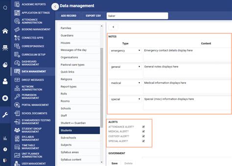 Entering and Managing Student Alerts and Notes