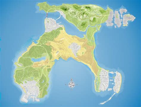 GTA Universe - Online Super Map: Los Santos, Liberty City, Vice City ...