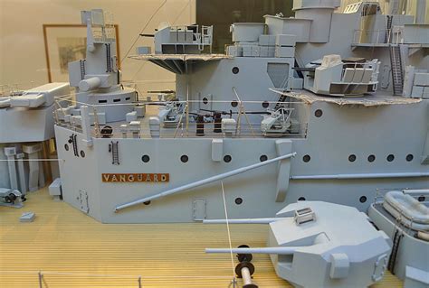 HMS Vanguard | A detail from the huge model of HMS Vanguard … | Flickr