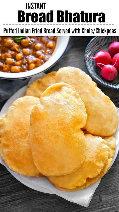 Instant Bread Bhatura | How to Make Instant Bhatura + Video