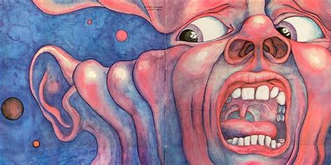 King Crimson In the court of the Crimson King | Album cover art, Album ...