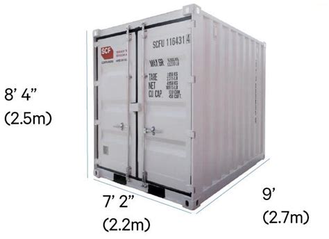 Mini Shipping Containers Compact and Secure Home, Office, Factory Storage