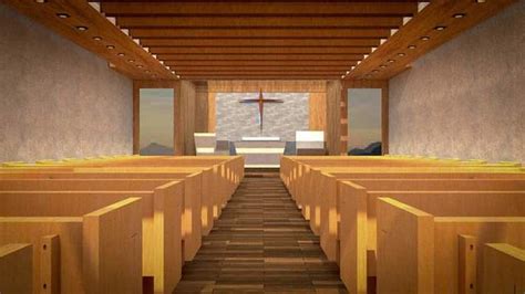 Interior Design of a Modern Chapel - download free 3D model by maec ...