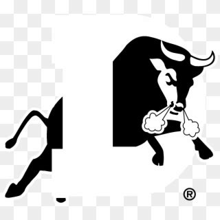 Durham Bulls Logo Black And White, HD Png Download - 2400x2400 (#2320440) - PinPng