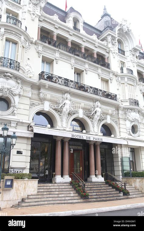 Hotel de Paris Monaco Stock Photo - Alamy