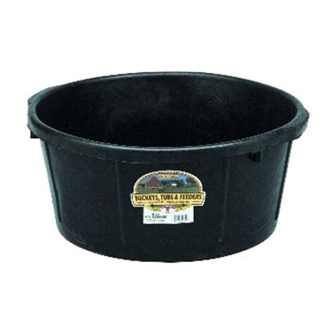 Buy the Miller Mfg HP-650 Rubber All Purpose Tub, 6.5 Gallon | Hardware ...