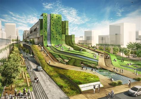 Seun City Walk | Avoid Obvious Architects | Archinect | Landscape and urbanism, Landscape design ...