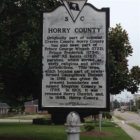 Horry County Courthouse historic sign. Conway, SC. | South carolina ...