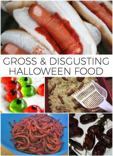 Gross Halloween Food