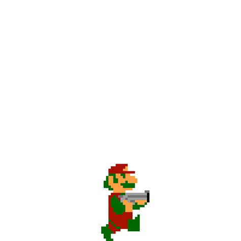 Pixilart - SMB Mario Gun animation by The-Mario-Guy