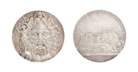 FIRST PLACE OLYMPIC MEDAL, ATHENS 1896 | Christie's