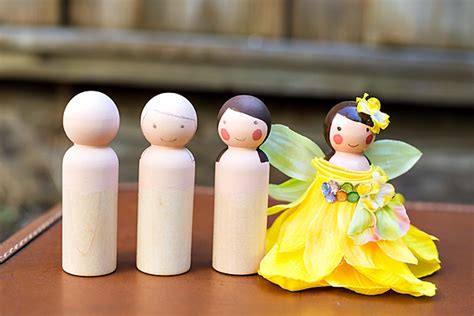 Wooden Peg Fairy Dolls | Fun Family Crafts