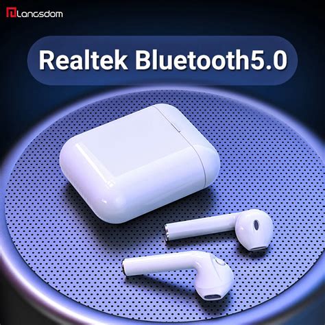 Langsdom T7r Realtek Bluetooth 5.0 Earphone True Wireless Earphones Headphone Stereo Earbuds ...