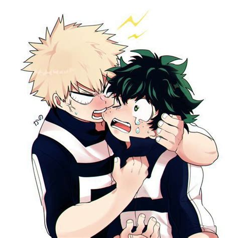 Kacchan biting Deku vs Shoto biting Deku😂💖 | Anime Amino