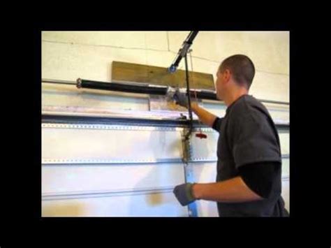 Lessons learned installing a torsion spring in a typical residential garage