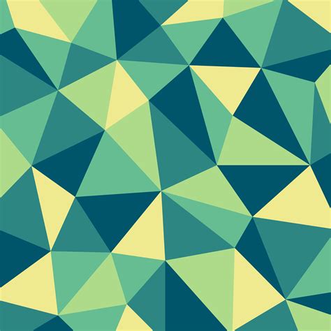 Green and Yellow Polygon mosaic pattern background 544649 Vector Art at ...