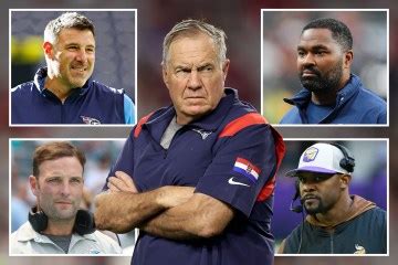 Bill Belichick fired by New England Patriots after 24 years and six ...