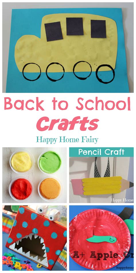 Back to School Crafts - Happy Home Fairy