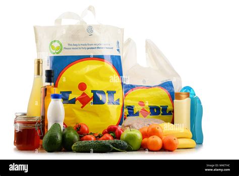 Lidl food bag hi-res stock photography and images - Alamy