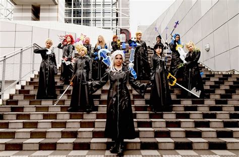 Final Fantasy Cosplay Costumes: Cool Kingdom Hearts Organization XIII Cosplay Boys and Girls