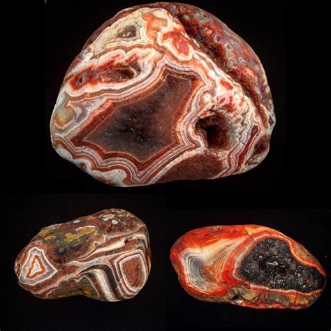 My favorite Lake Superior agate finds, the top one weighs over 1lb : r ...