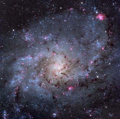 M33 - The Triangulum Galaxy: Type, Age, Size, Diameter, Mass, Location