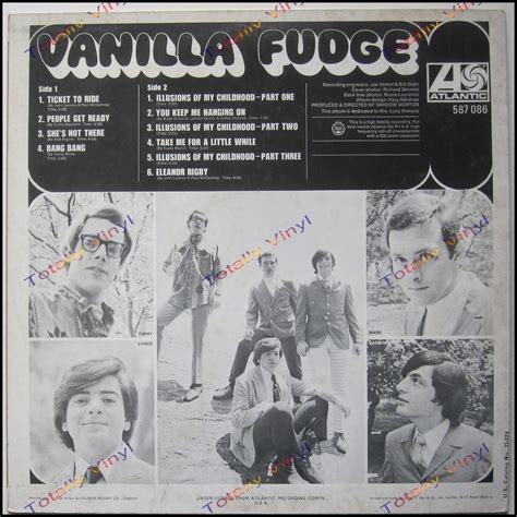 Totally Vinyl Records || Vanilla Fudge - Vanilla Fudge LP