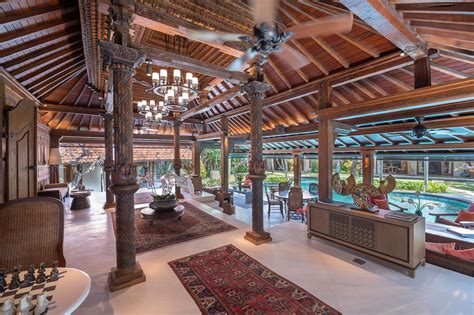 Des Indes I - Stunning joglo interior design | Luxury villa rentals, Interior design, Bali