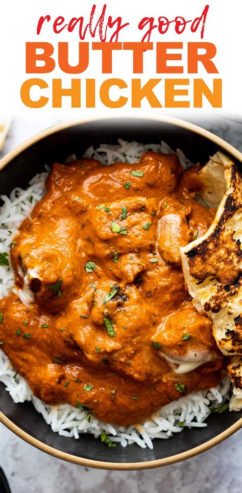 Easy Restaurant Style Butter Chicken Masala (Murgh Makhani) - FoodVox.com