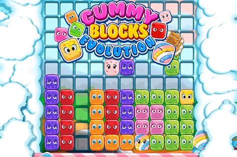 Gummy Blocks Evolution Puzzle Game - Play online at simple.game