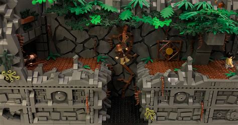 Awesome 8-foot-long LEGO Indiana Jones diorama recreates Raiders of the Lost Ark intro [Video ...